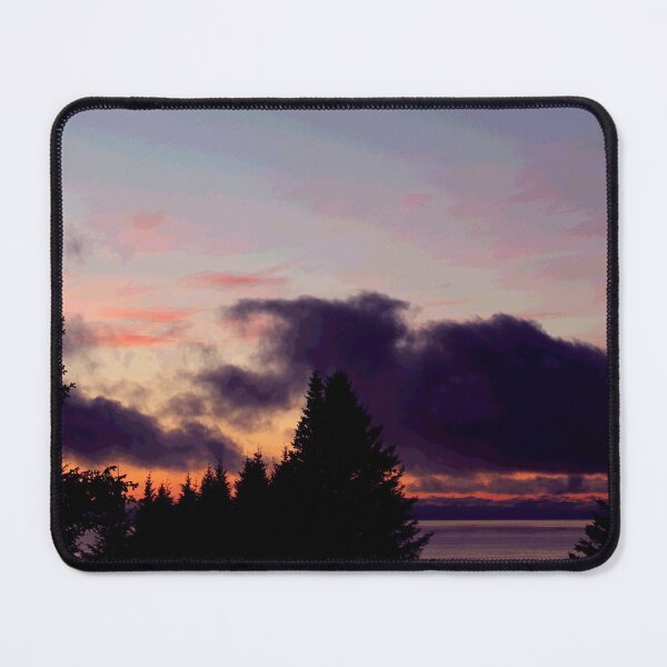 Item preview, Alaskan Sunset Hidden in Layers of Cloud designed and sold by djamorartworks.