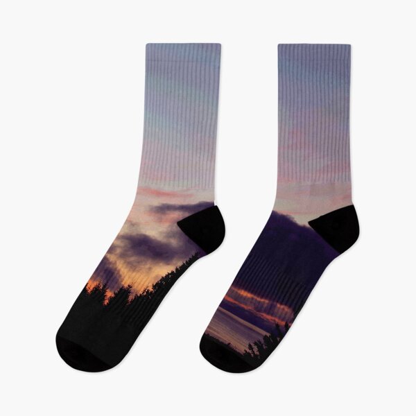 Item preview, Alaskan Sunset Hidden in Layers of Cloud designed and sold by djamorartworks.