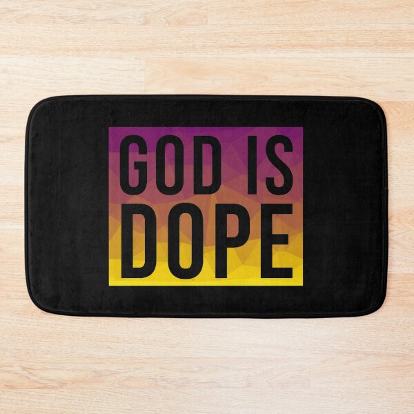 Item preview, God is Dope - Christian Quote - Colorful designed and sold by ChristianLife.