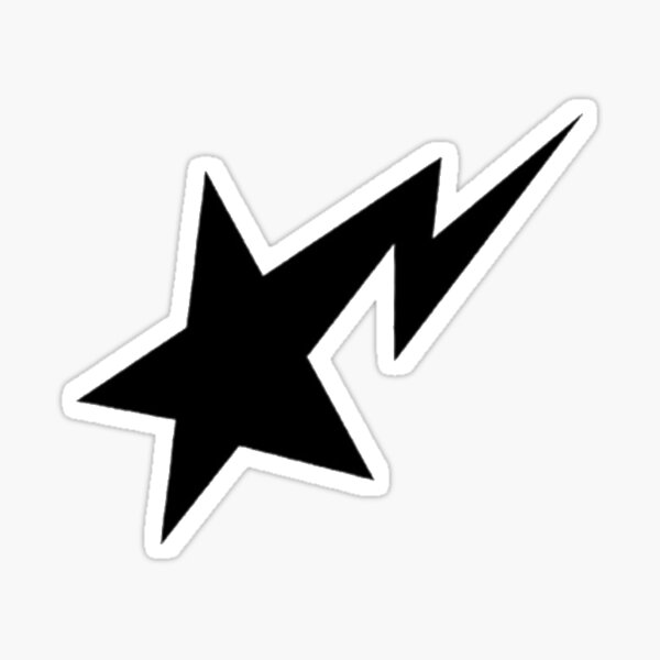 Bape Star Sticker