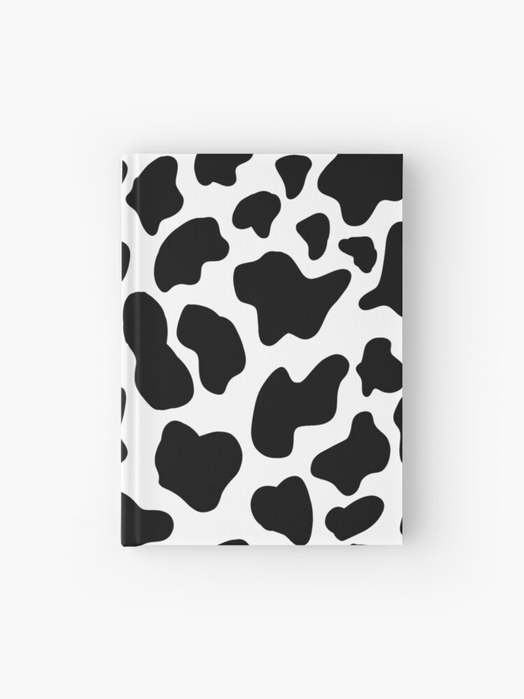 GOOD MOO Cows Lover Aesthetic Cow Print pattern Black and White