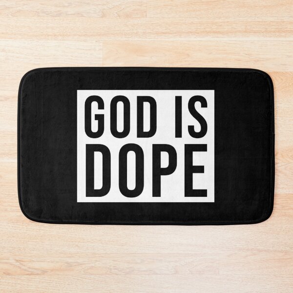 Item preview, God is Dope - Christian Quote designed and sold by ChristianLife.