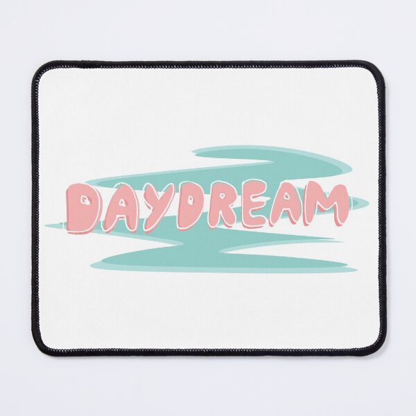 Item preview, Daydream Text Art Print designed and sold by lineartdesigns.