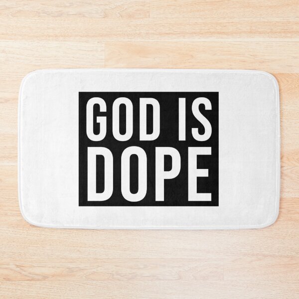 Item preview, God is Dope - Christian Quote designed and sold by ChristianLife.