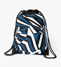 Dazzle Camouflage Drawstring Bag