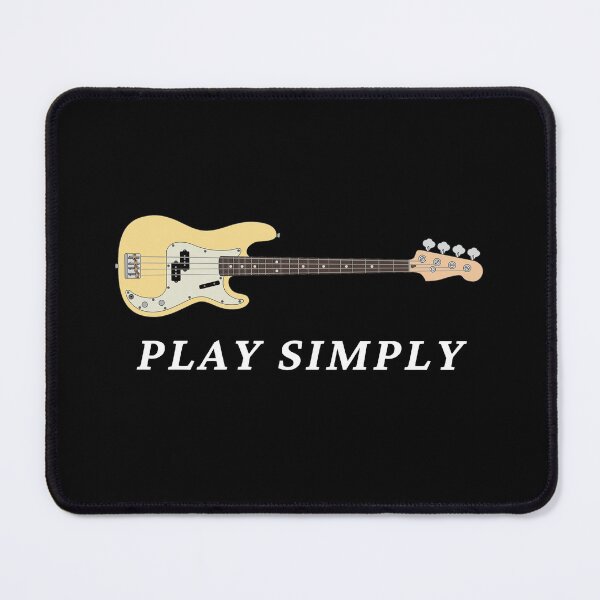Item preview, Play Simply Bass Guitar Buttercream Color designed and sold by nightsworthy.