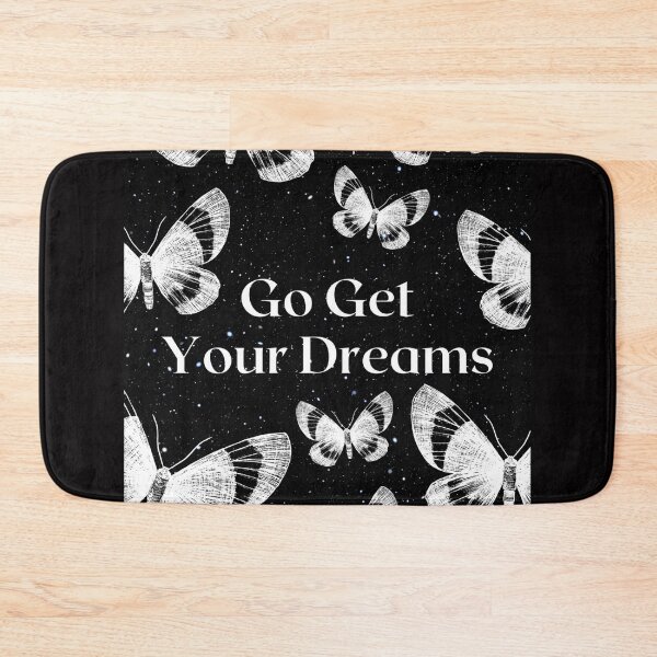 Item preview, Go Get Your Dreams - butterfly star quote designed and sold by Faeblehoarder.