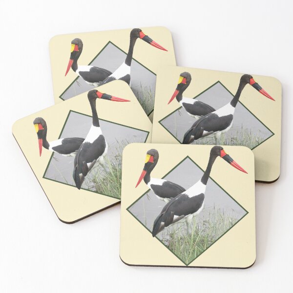 Item preview, Saddle stork - stork - birds in Africa designed and sold by TShirtsundMehr.