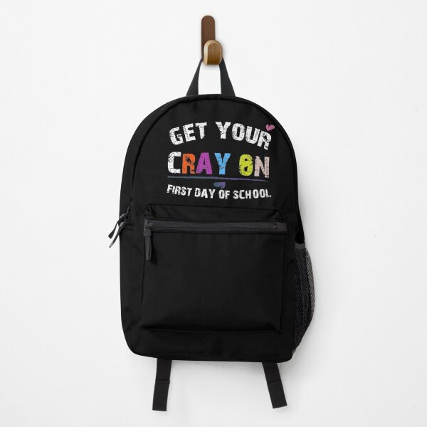 Item preview, Get Your Cray On First Day Of School | BACK TO SCHOOL ART | DARK COLOR designed and sold by Mintminz.