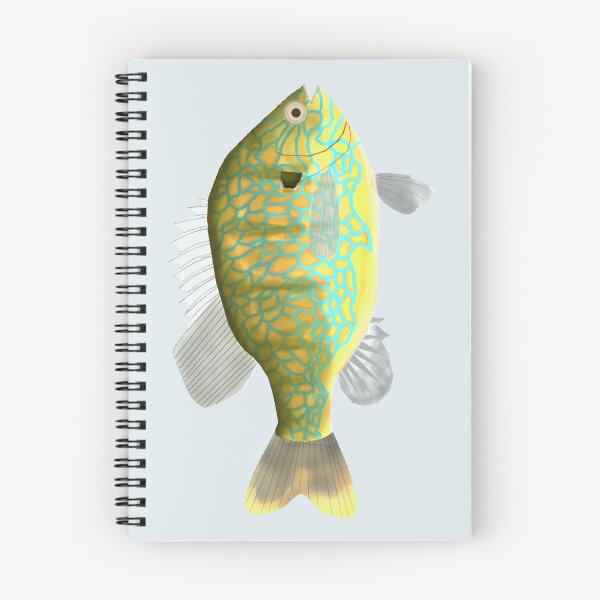 Item preview, Pumpkinseed Sunfish designed and sold by fishfolkart.