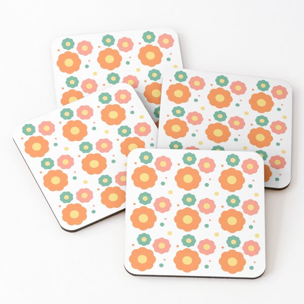 Item preview, Retro Flower Pattern designed and sold by NatTyler.