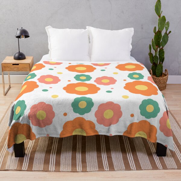 Item preview, Retro Flower Pattern designed and sold by NatTyler.