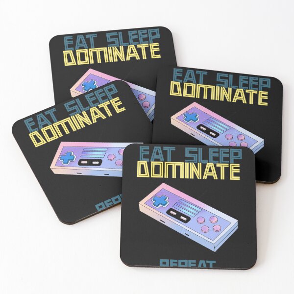 Item preview, Eat Sleep Dominate Repeat designed and sold by Fun-Trendy-Tees.