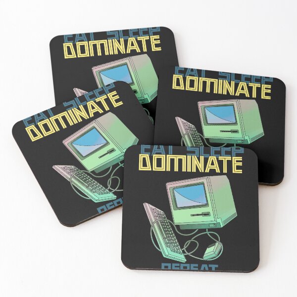 Item preview, Eat Sleep Dominate Repeat designed and sold by Fun-Trendy-Tees.