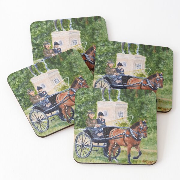 Item preview, Diana Mellows with Tiggy at Royal Windsor designed and sold by Jean Farquhar.