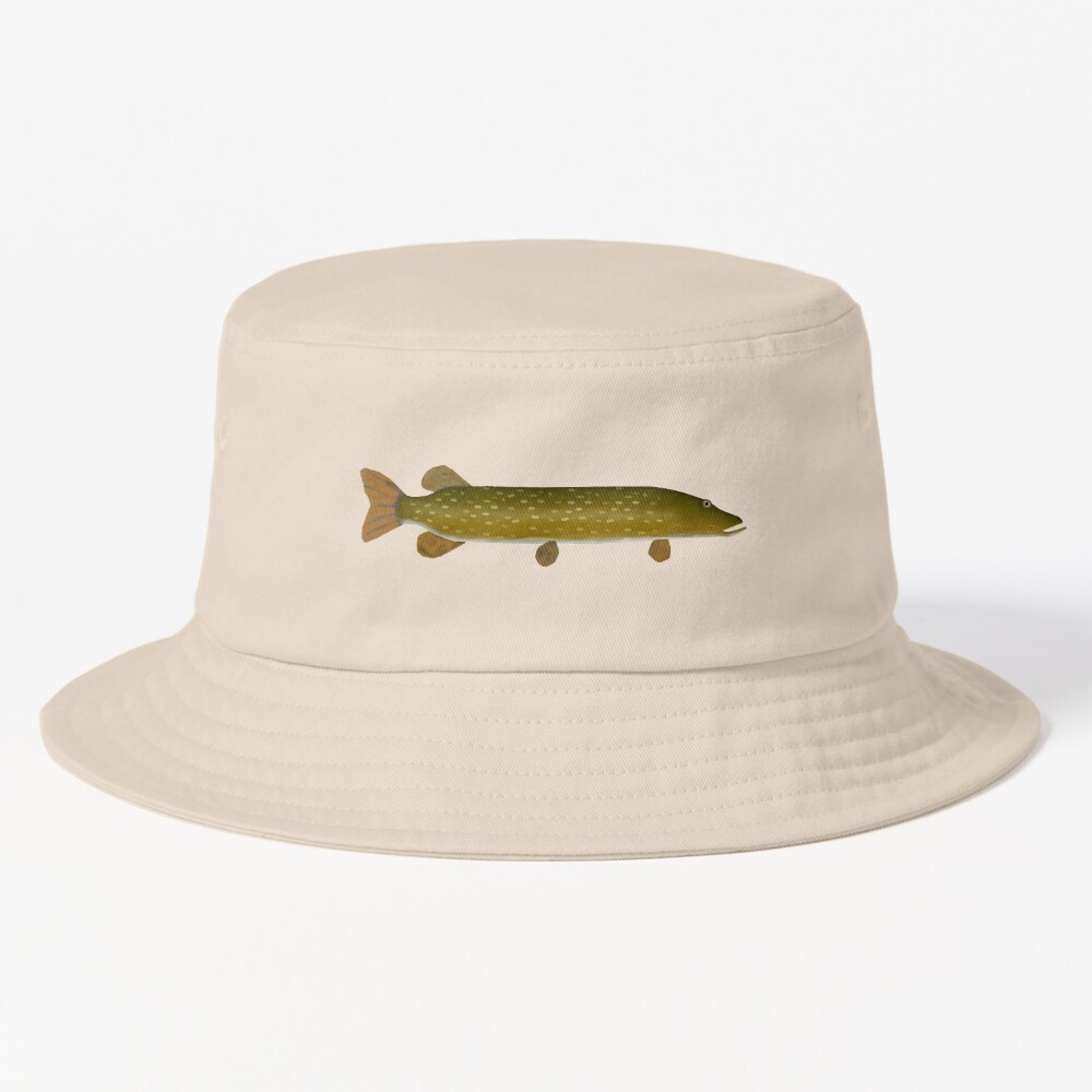Northern Pike Cap for Sale by fishfolkart