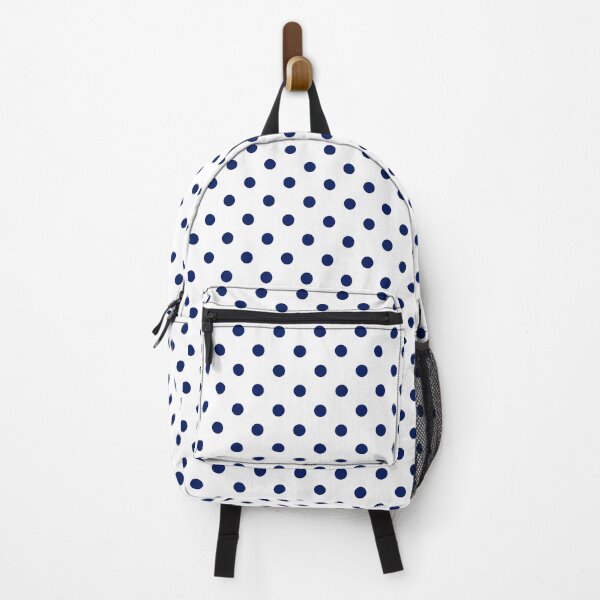Item preview, Cute Navy Blue and White Small Polka Dot Pattern designed and sold by Tamas Das.
