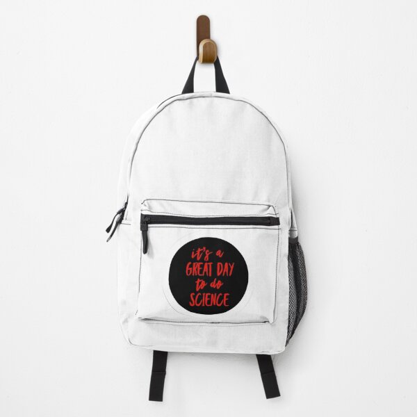 Item preview, It’s a great day to do science in red and black font on white background designed and sold by UncleStuScience.