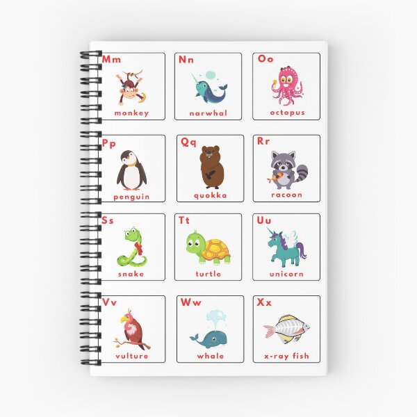 Item preview, Alphabet Animals Flashcards designed and sold by BerthyEirls.