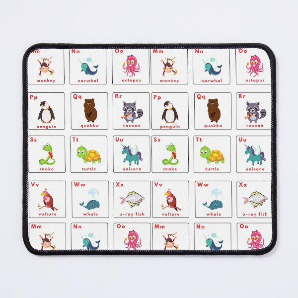 Item preview, Alphabet Animals Flashcards designed and sold by BerthyEirls.