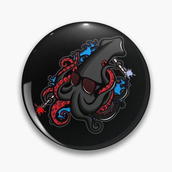 Item preview, Urban Ocean Squid (Jet Black) designed and sold by Urban-Ocean.