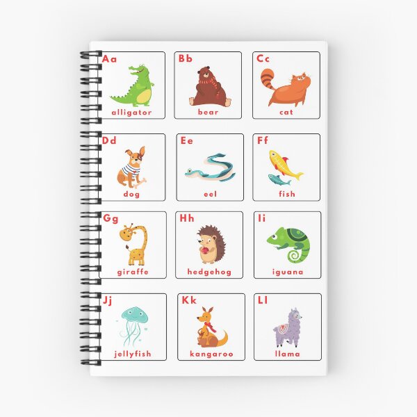 Item preview, Alphabet Animals Flashcards designed and sold by BerthyEirls.