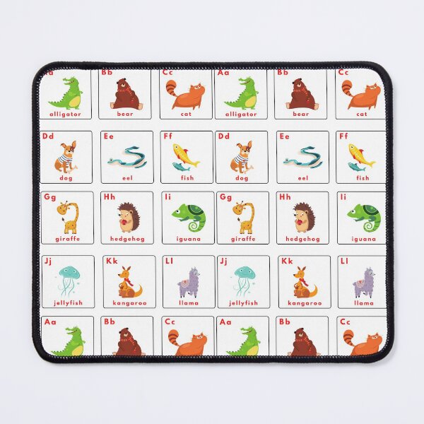 Item preview, Alphabet Animals Flashcards designed and sold by BerthyEirls.