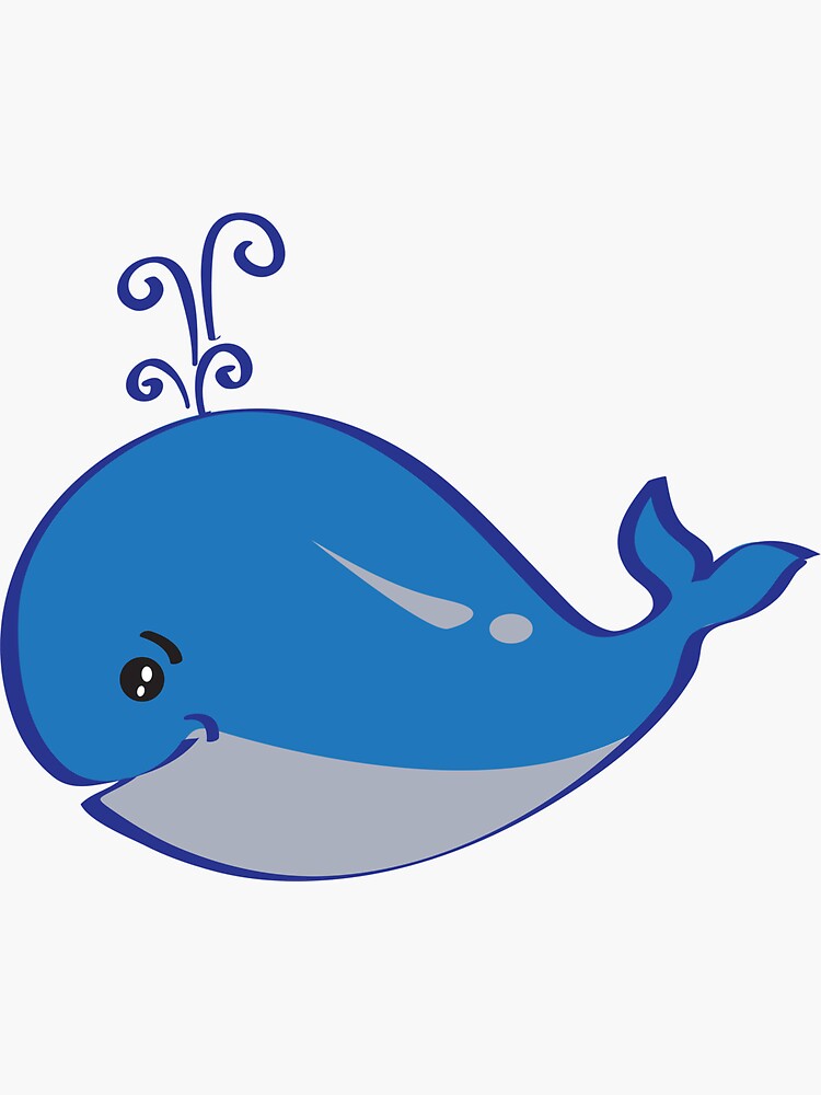 Baby Whale Sticker