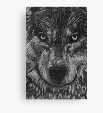 Portrait: Lone Wolf Canvas Print