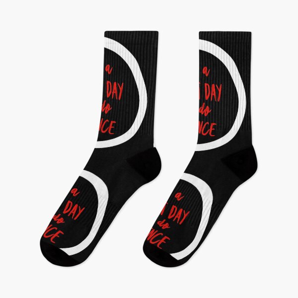 Item preview, It’s a great day to do science in white and red font on black background designed and sold by UncleStuScience.