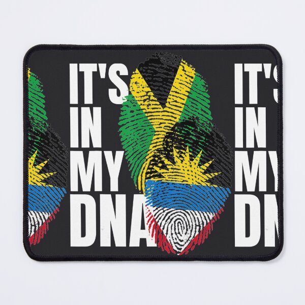 Item preview, Antigua And Jamaican DNA Mix Flag Heritage designed and sold by LiamPhiliop.