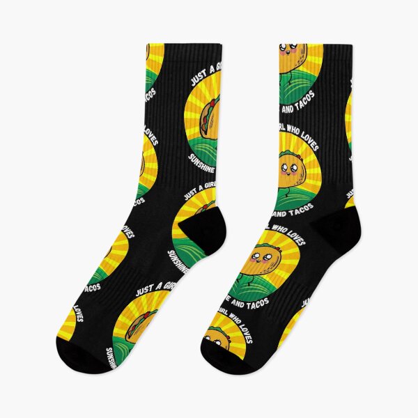 Item preview, Just a girl who loves sunshine and tacos designed and sold by YuneDesigns.