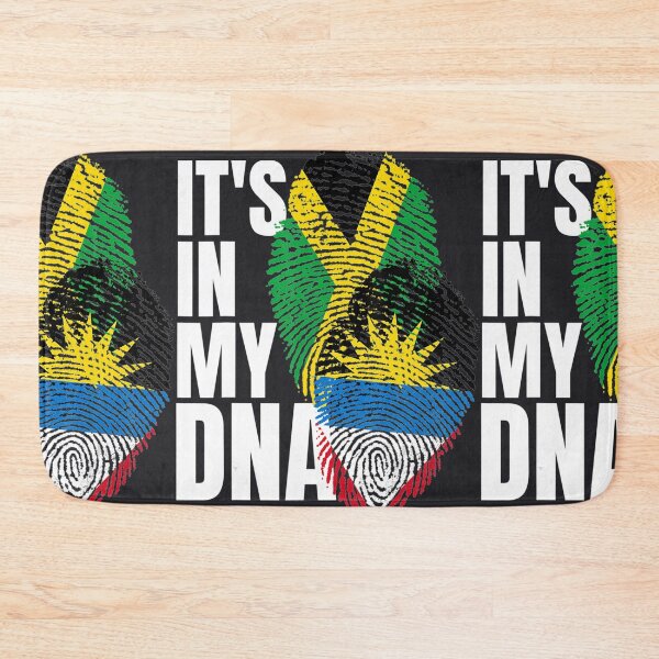 Item preview, Antigua And Jamaican DNA Mix Flag Heritage designed and sold by LiamPhiliop.