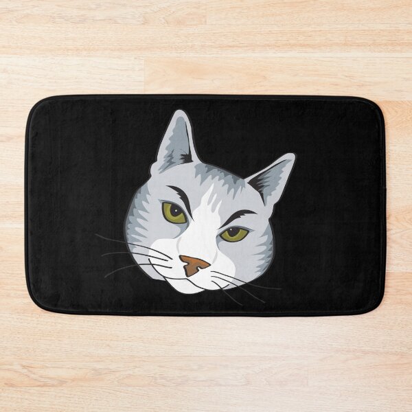 Item preview, Skeptical Cat - Gray designed and sold by Melissa Bradshaw.