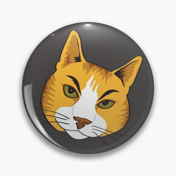 Item preview, Skeptical Cat - Ginger designed and sold by Melissa Bradshaw.