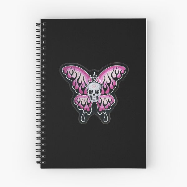 Item preview, EMBROIDERED SKULL BUTTERFLY! designed and sold by ppomodoro.