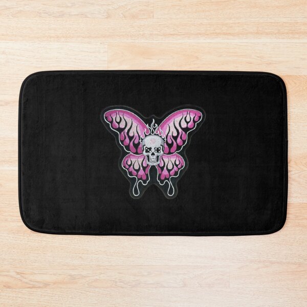 Item preview, EMBROIDERED SKULL BUTTERFLY! designed and sold by ppomodoro.