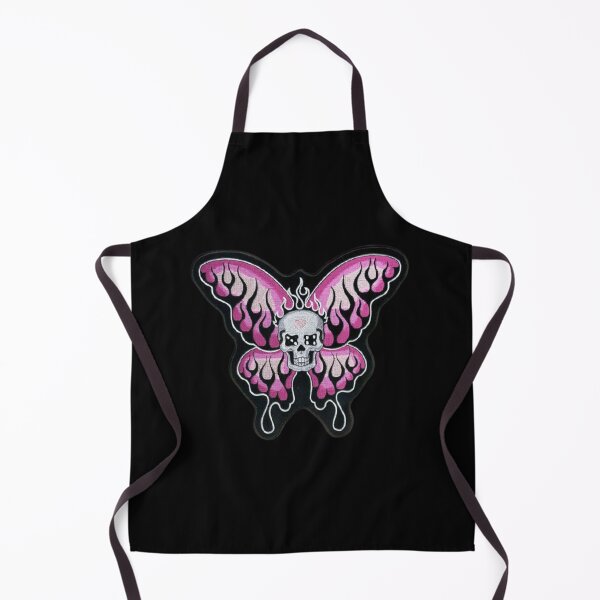 Item preview, EMBROIDERED SKULL BUTTERFLY! designed and sold by ppomodoro.