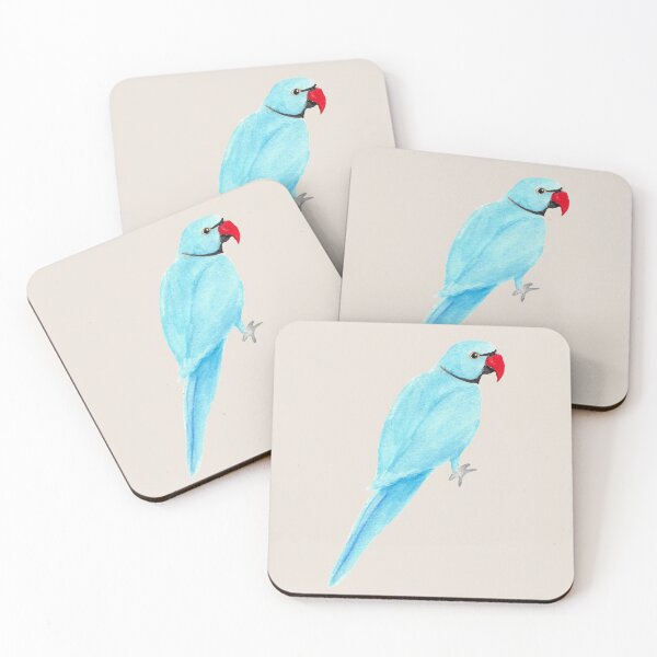 Item preview, Watercolor Indian Ringneck designed and sold by Liv-Engler-Art.