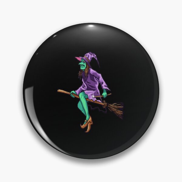 Item preview, Yes I Can Drive a Stick Hallowen Flying witch using a broom sticker and classic T-SHIRT  designed and sold by angel1818.