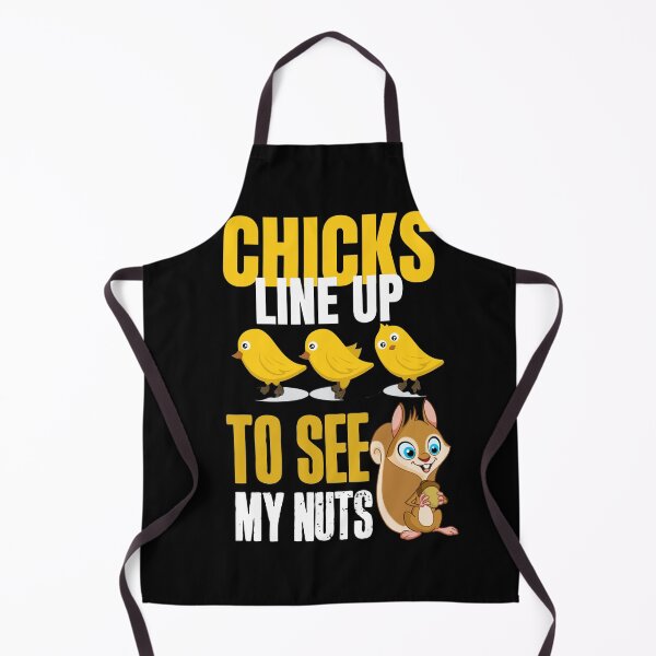 Item preview, Chicks line up to see my nuts! Funny squirrel design. designed and sold by HROC.
