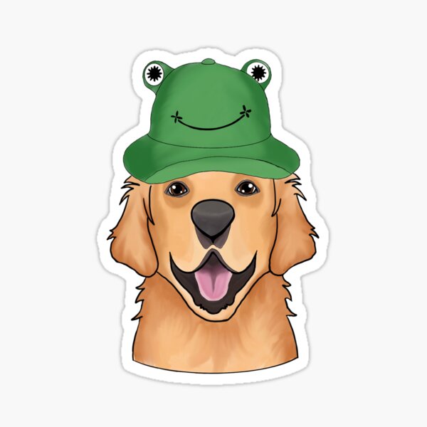 Illustration Dog Frog Hat Meme Pixel Stock Vector (Royalty Free