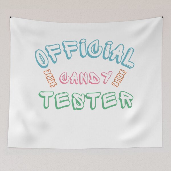 Item preview, Official Candy Tester. Cute Kids Halloween Candy Theme Costume. designed and sold by That Cheeky Tee.