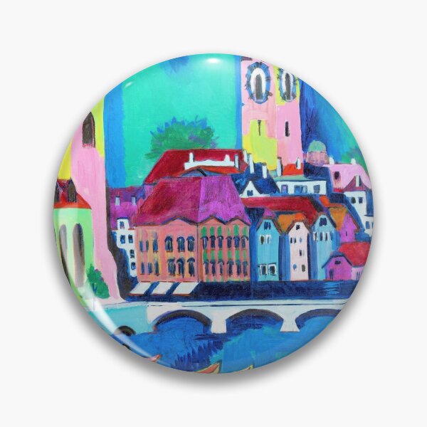 Item preview, Colorful Zurich (Digitally Enhanced) designed and sold by debjaynedesign.