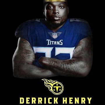 Derrick Henry Caricature Throwback L / White