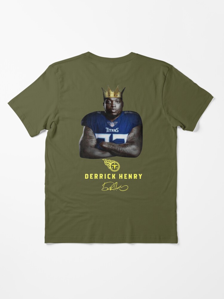 King Derrick Henry Signature Essential T-Shirt for Sale by Christie L  Johnson