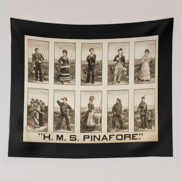 Item preview, HMS Pinafore - Metropolitan Litho - 1879 designed and sold by CrankyOldDude.