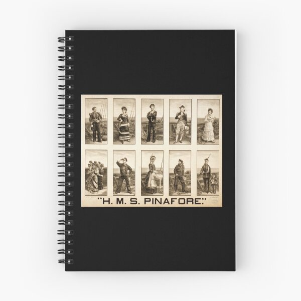 Item preview, HMS Pinafore - Metropolitan Litho - 1879 designed and sold by CrankyOldDude.