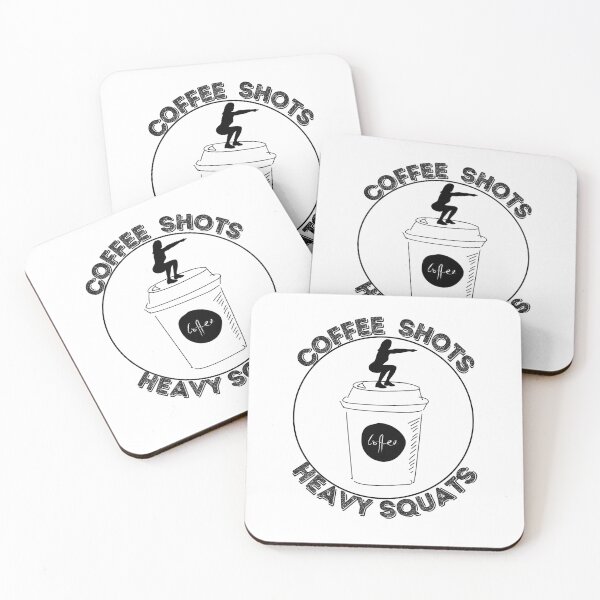 Item preview, Coffee Shots and Heavy Squats designed and sold by Peter Stawicki.
