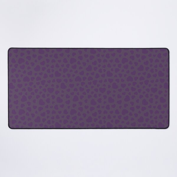 Item preview, Dark Purple Textured Love Heart Pattern designed and sold by CJAura by Claire Jane Johnson.